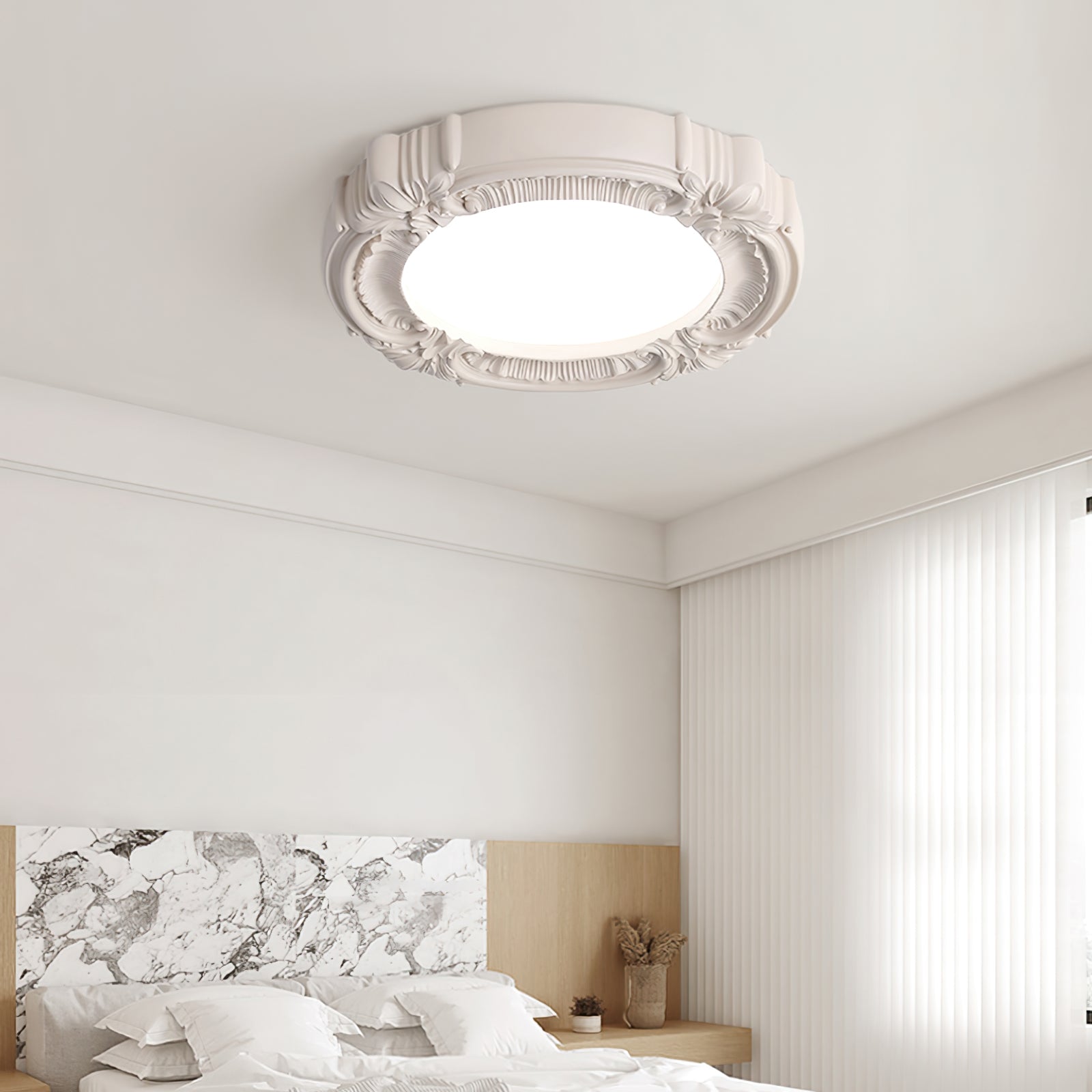 Luminaire de Plafond Rétro Dimmable - Éclairage Élégant et Durable pour Intérieur