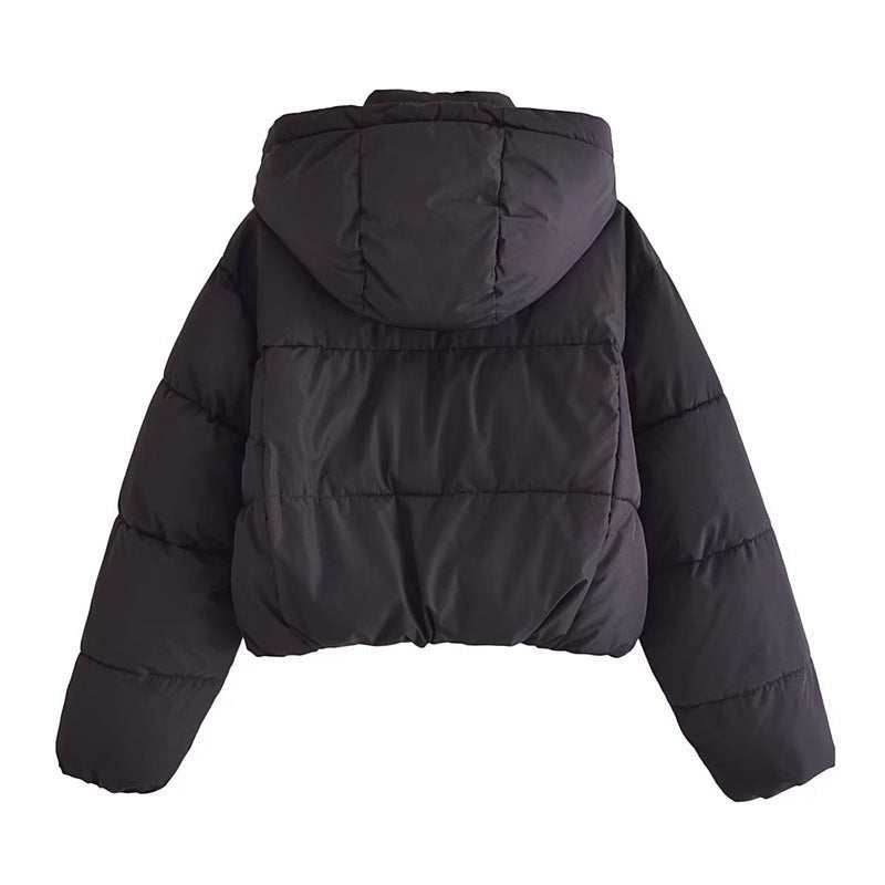 Veste en Duvet à Capuche pour Femmes - Chaude et Tendance pour Temps Froid