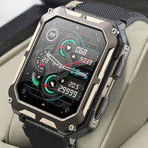 Montre Connectée Étanche avec Suivi de Fitness - Robuste et Durable pour Environnements Extrêmes