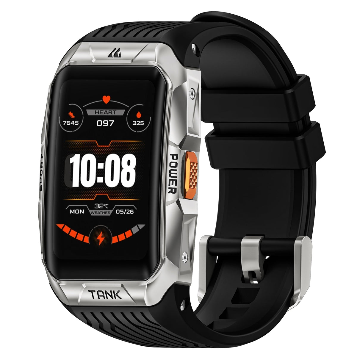 Montre Connectée Étanche et Robuste - Écran AMOLED de 1,64 Pouce