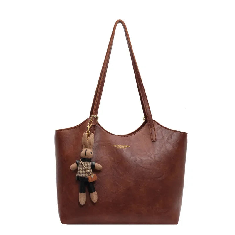 Sac fourre-tout en Cuir Vegan - Élégant et Spacieux pour Usage Quotidien