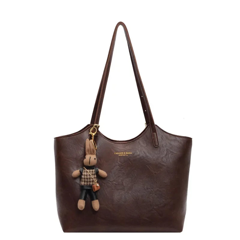 Sac fourre-tout en Cuir Vegan - Élégant et Spacieux pour Usage Quotidien