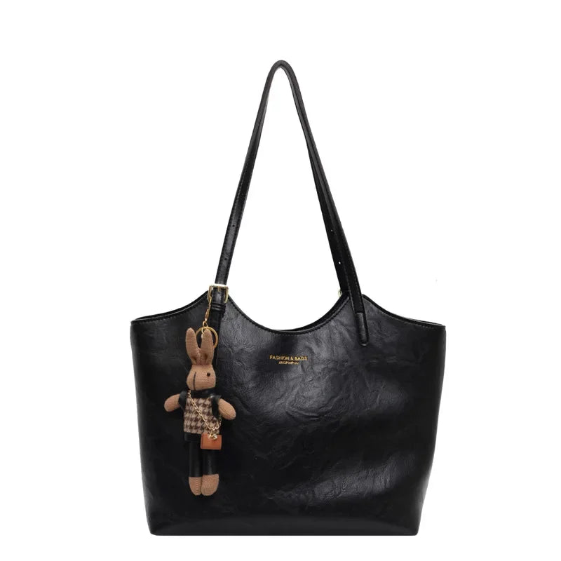 Sac fourre-tout en Cuir Vegan - Élégant et Spacieux pour Usage Quotidien