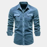 Chemise Décontractée Homme Élégante - Confort et Style Polyvalent au Quotidien