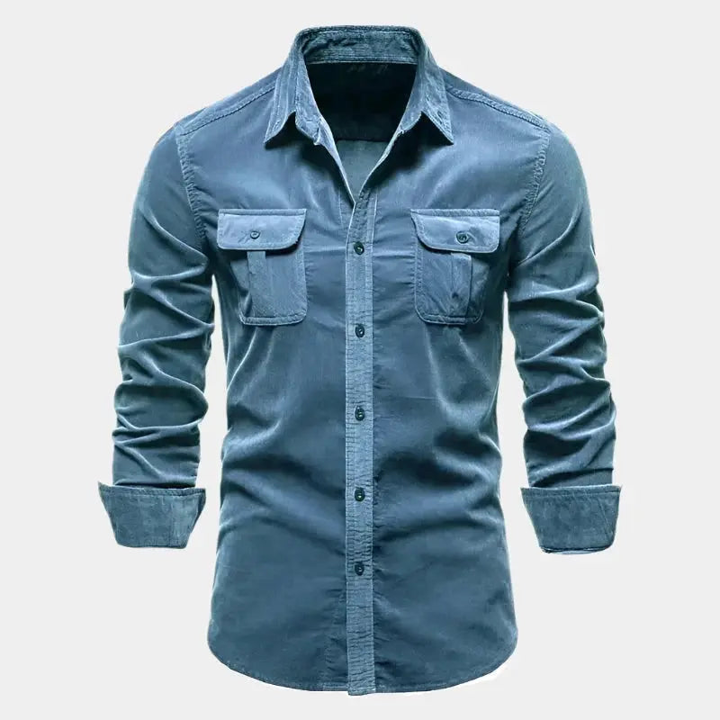 Chemise Décontractée Homme Élégante - Confort et Style Polyvalent au Quotidien