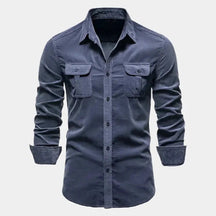 Chemise Décontractée Homme Élégante - Confort et Style Polyvalent au Quotidien