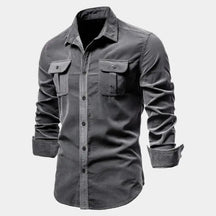 Chemise Décontractée Homme Élégante - Confort et Style Polyvalent au Quotidien