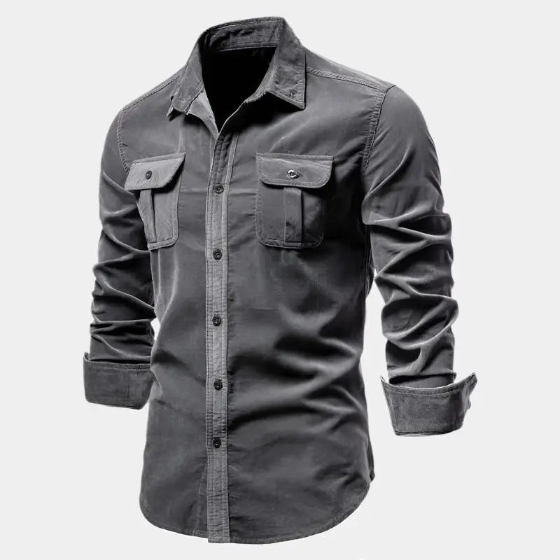 Chemise Décontractée Homme Élégante - Confort et Style Polyvalent au Quotidien