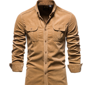 Chemise Décontractée Homme Élégante - Confort et Style Polyvalent au Quotidien