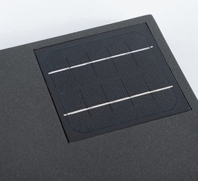 Applique Murale Solaire Pyramidale - Éclairage Économe en Énergie et Élégant