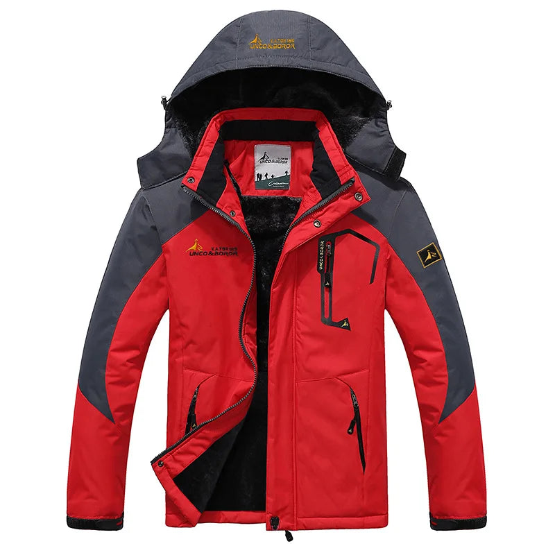 Veste d'hiver Imperméable avec Doublure en Polaire - Isolation Avancée et Protection Contre les Intempéries