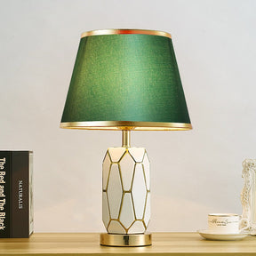 Lampe de Bureau en Céramique Rétro - Élégance et Ambiance Nostalgique