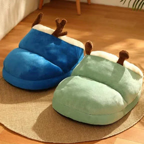 Lit pour Chien Pliable en Fleece - Confort Hivernal et Entretien Facile