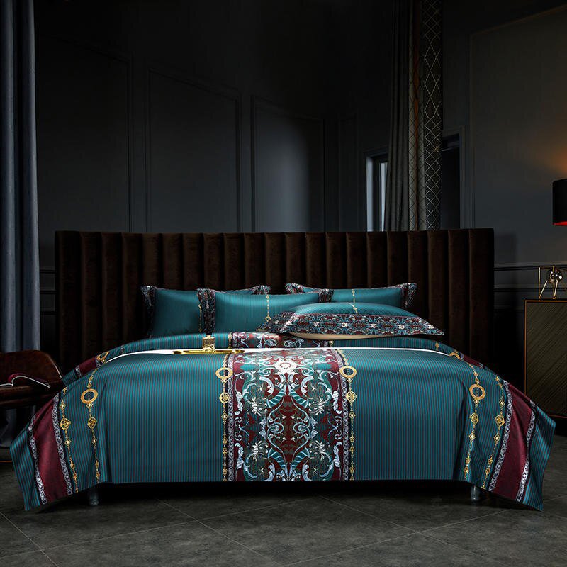 Ensemble de Couette en Coton Égyptien - Luxe et Confort Toute l'Année