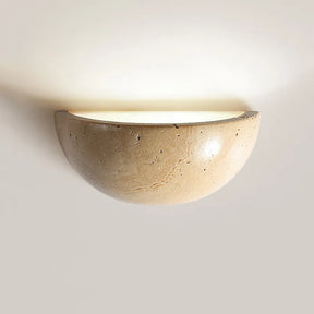 Lampe Murale en Pierre Naturelle - Ambiance Apaisante et Élégante