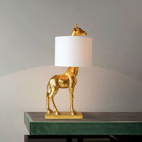 Lampe de Table Girafe Design - Élégance Naturelle et Durable