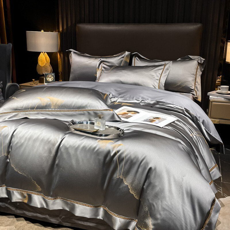 Ensemble de Literie en Coton Égyptien - Luxe et Confort Ultimes pour Dormir
