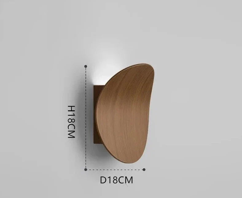 Applique Murale en Bois Moderne - Écologique et Durable pour Intérieur