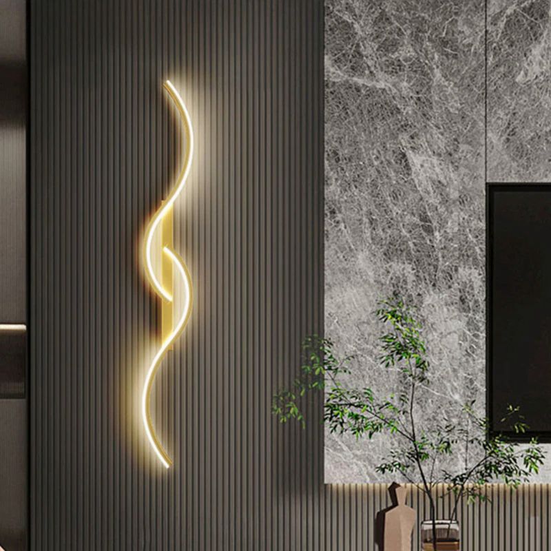 Applique Murale LED Contemporaine - Design Artistique et Éclairage Polyvalent