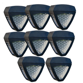 Lampe Solaire Murale Extérieure - Étanche avec Capteur Intelligent