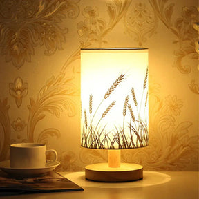 Lampe en Bois Massif Design - Lumière LED Économique et Apaisante