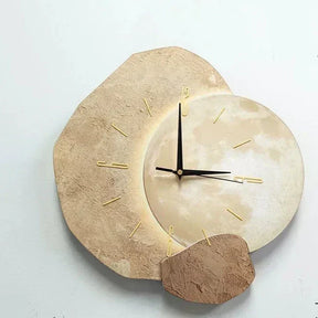 Horloge Murale Minimaliste en Bois - Élégance Silencieuse pour Intérieurs Modernes