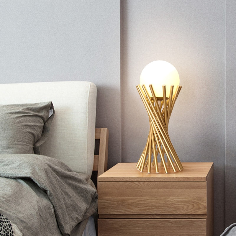 Lampe de Table Contemporaine - Élégance et Économie d'Énergie