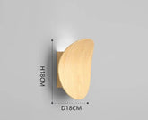 Applique Murale en Bois Moderne - Écologique et Durable pour Intérieur