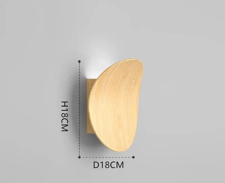 Applique Murale en Bois Moderne - Écologique et Durable pour Intérieur