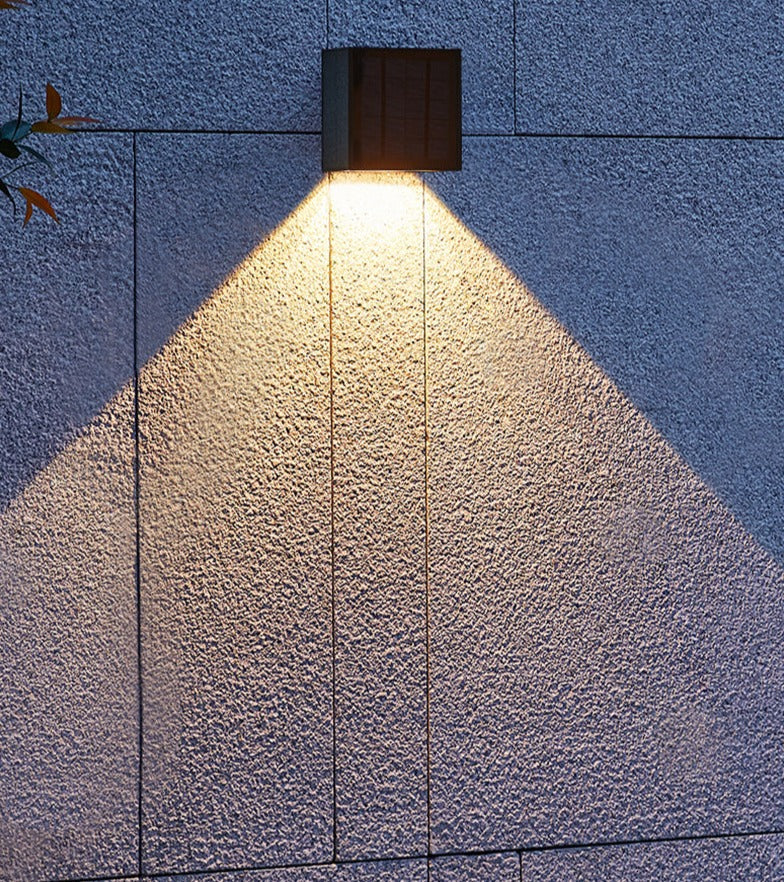 Applique Murale Solaire Étanche - Éclairage Automatique et Écologique