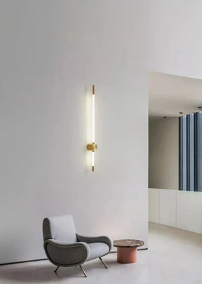 Applique Murale LED Verticale - Éclairage Économe et Élégant