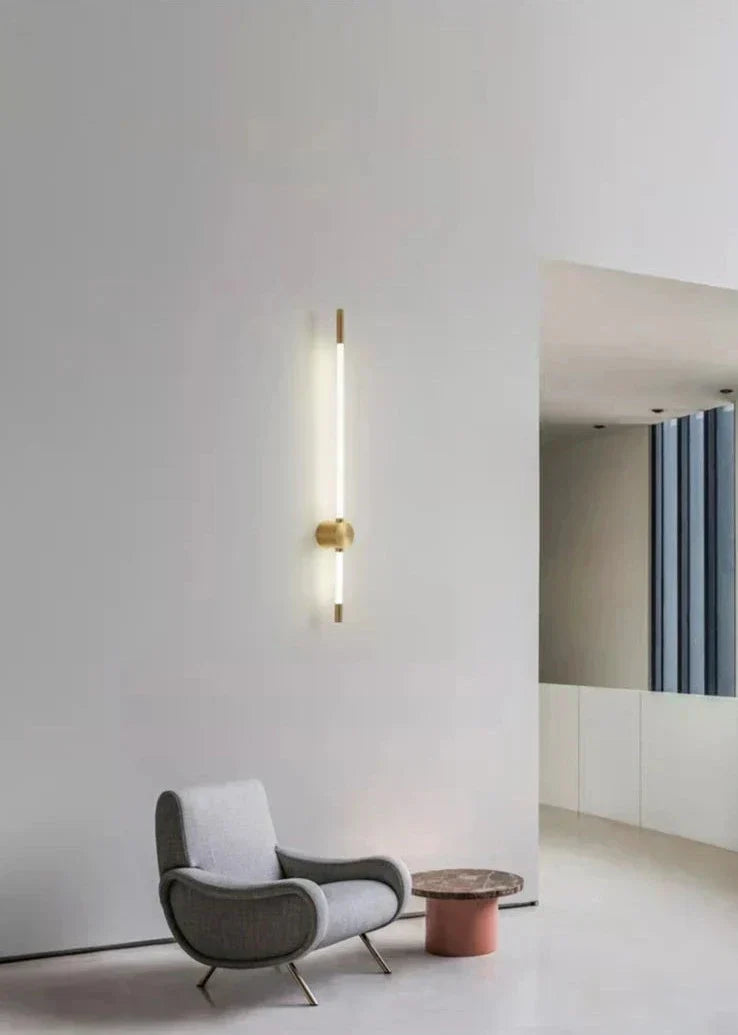 Applique Murale Minimaliste LED - Élégance et Durabilité pour Espaces Contemporains
