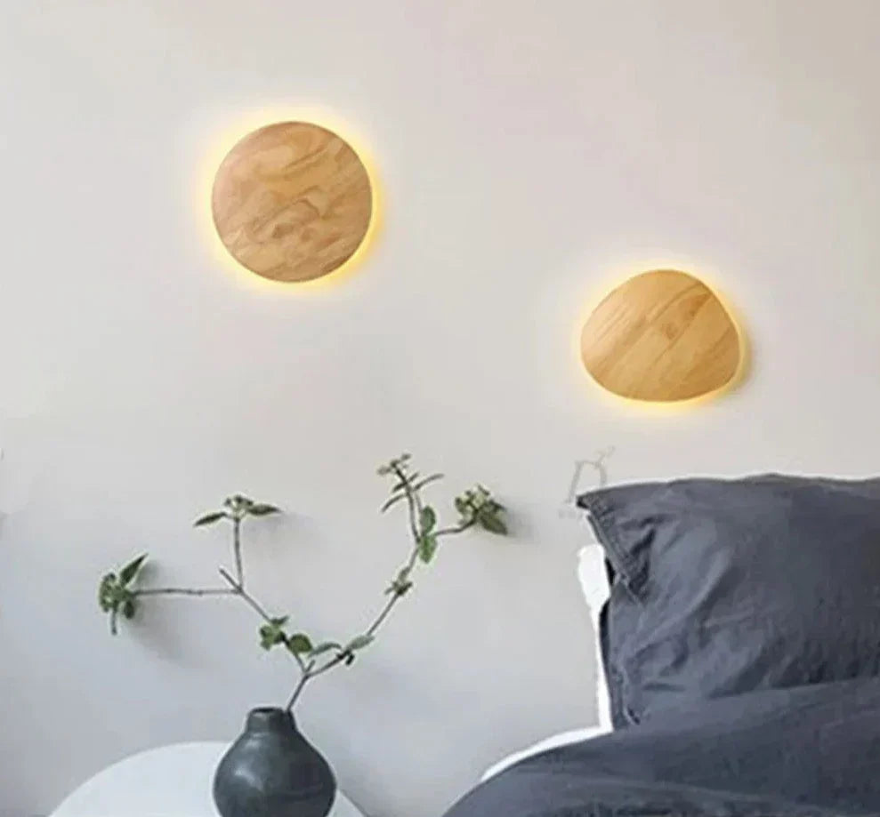 Applique Murale en Bois Moderne - Écologique et Durable pour Intérieur