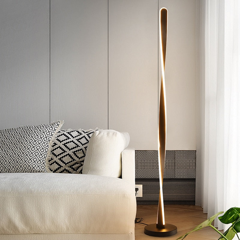 Lampe de Sol Dimmable en Aluminium - Éclairage Économe en Énergie et Élégant