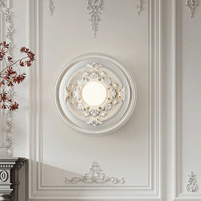 Applique Murale Ronde Rétro - Éclairage Élégant et Durable