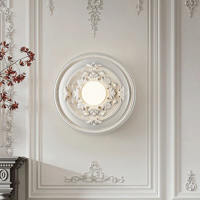 Applique Murale Ronde Rétro - Éclairage Élégant et Durable