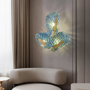 Lampe Murale en Verre Design - Éclairage Artistique et Économe en Énergie