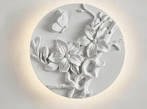 Applique Murale Vintage Ronde - Élégance Classique et Économie d'Énergie