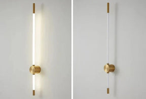 Applique Murale LED Verticale - Éclairage Économe et Élégant