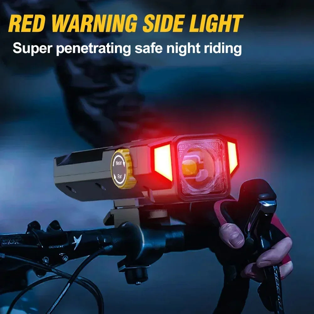 Lampe de Vélo Rechargeable USB - Haute Luminosité et Étanchéité IPX5