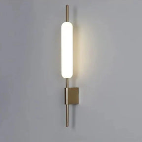 Applique Murale LED Dorée - Éclairage Énergétiquement Efficace et Élégant