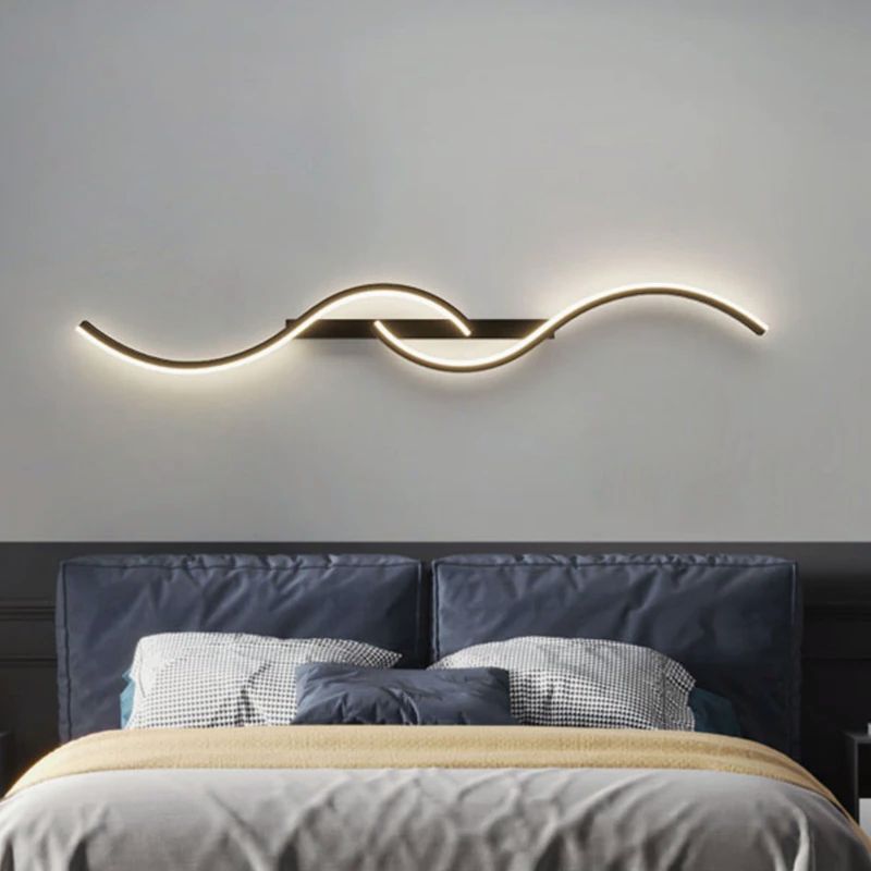 Applique Murale LED Contemporaine - Design Artistique et Éclairage Polyvalent
