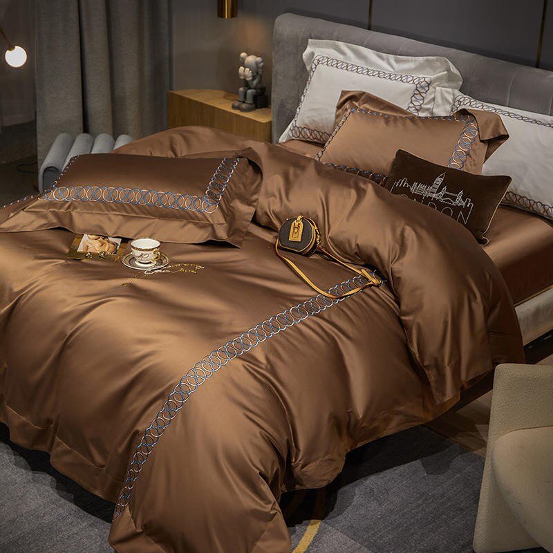 Literie en Coton Égyptien Luxe - Confort Ultime et Élégance à Domicile