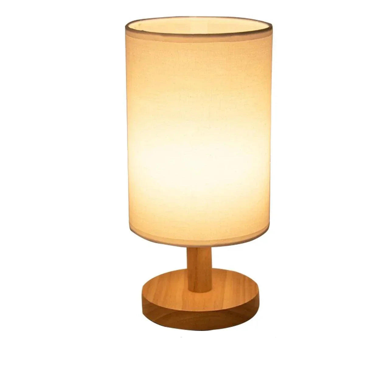 Lampe en Bois Massif Design - Lumière LED Économique et Apaisante