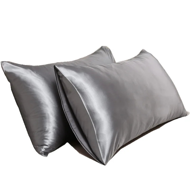 Housse de Coussin en Soie Hypoallergénique - Douceur et Confort pour Peaux Sensibles