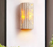 Applique Murale Minimaliste en Pierre - Éclairage Durable et Énergétiquement Efficace