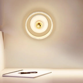 Lampe Murale Wabi-Sabi en Marbre - Élégance Naturelle et Économie d'Énergie