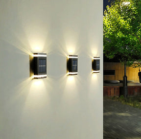 Lampe Murale Solaire pour Jardin - Éclairage Élégant et Écologique