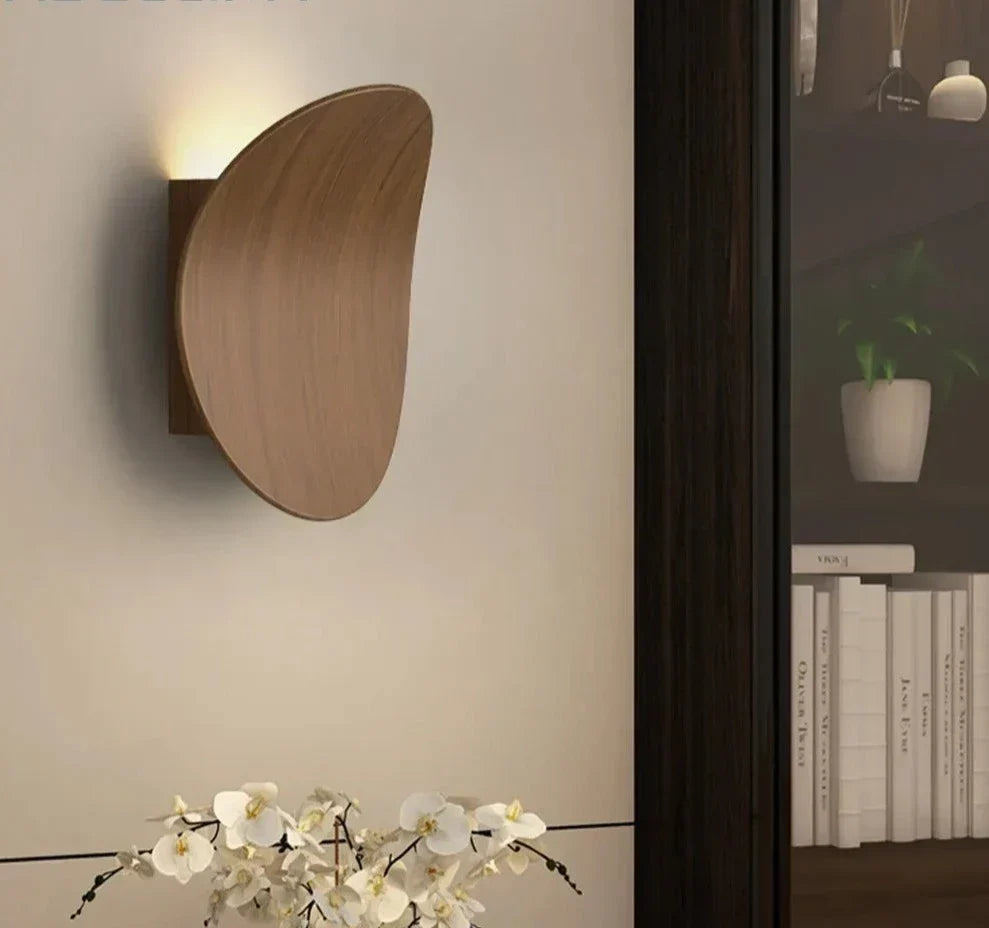 Applique Murale en Bois Moderne - Écologique et Durable pour Intérieur