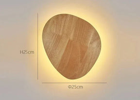 Applique Murale en Bois Moderne - Écologique et Durable pour Intérieur